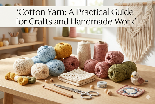 Cotton Yarn: A Practical Guide for Crafts and Handmade Work
