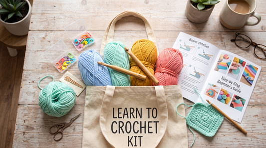 Learn to Crochet Kit for Beginners