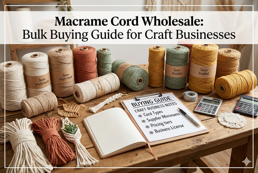 Macrame Cord Wholesale: Bulk Buying Guide for Craft Businesses
