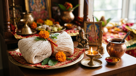 Kacha Sut for Puja: The Complete Guide to Pure Cotton Thread for Hindu Rituals
