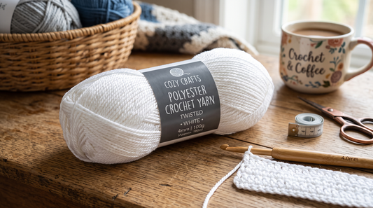 Polyester Crochet Yarn Twisted White 4mm 100g: The Complete Buying and Usage Guide