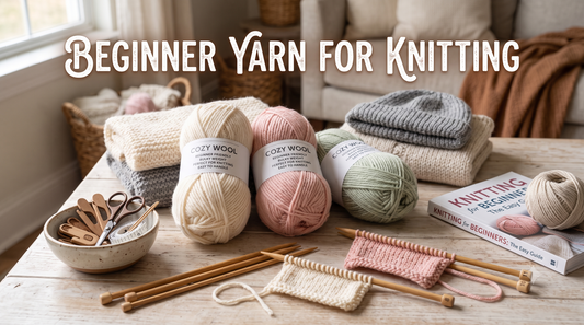 Beginner Yarn for Knitting: Best Yarn Types, Weights & Buying Tips