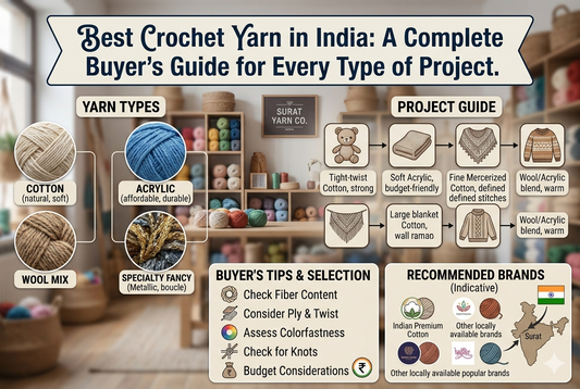 Best Crochet Yarn in India: A Complete Buyer's Guide for Every Type of Project