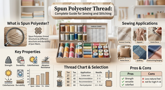 Spun Polyester Thread: Complete Guide for Sewing and Stitching