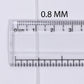 DAMODARAM 0.8mm Elastic Thread Cone for Making Jewelery, Bracelet, Necklace Beading Art Craft & DIY Projects (Each 500 MTR)
