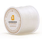 DAMODARAM Transparent Elastic Thread for Making Jewelery, Bracelet, Necklace Beading Art Craft & DIY Projects (100 MTR)