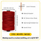 2.5mm Braided Polyester Macrame Thread Cord