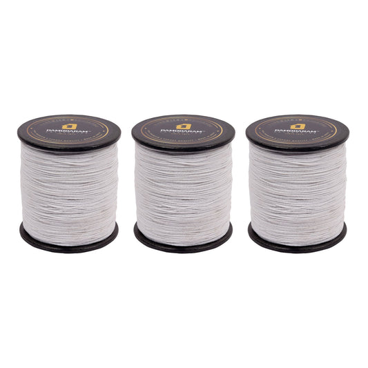 DAMODARAM 0.8mm Elastic Thread for Making Jewelery, Bracelet, Necklace Beading Art Craft & DIY Projects