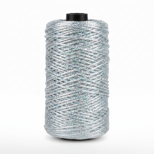 Rainbow Metalic Crochet Thread