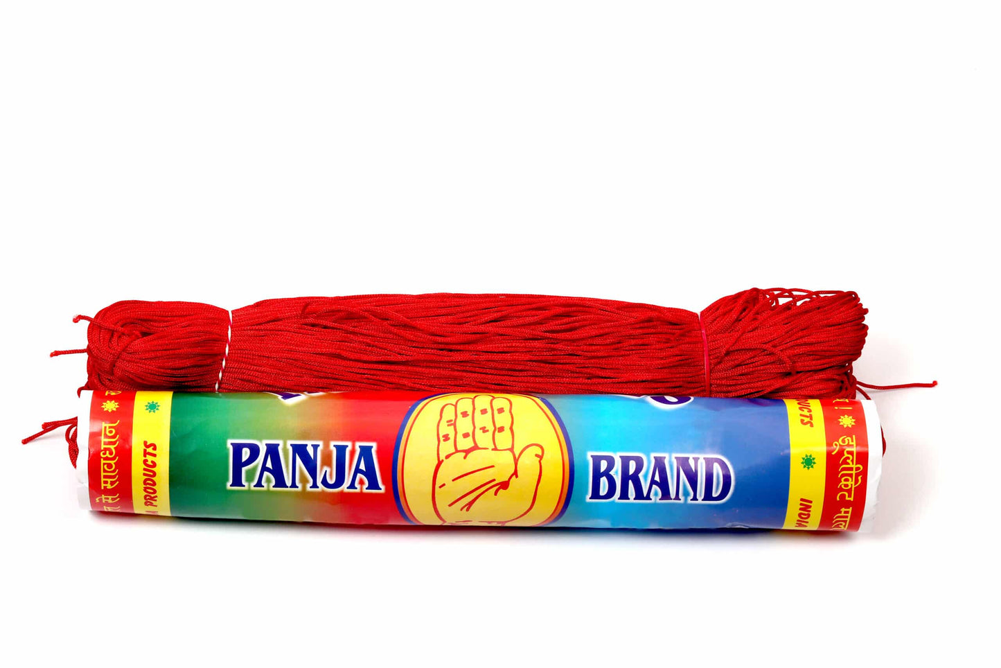 DAMODARAM 1mm Raksha Sutra Kalawa Nazar Suraksha Dhaga Thread Cord Panja Dori (250 MTR)