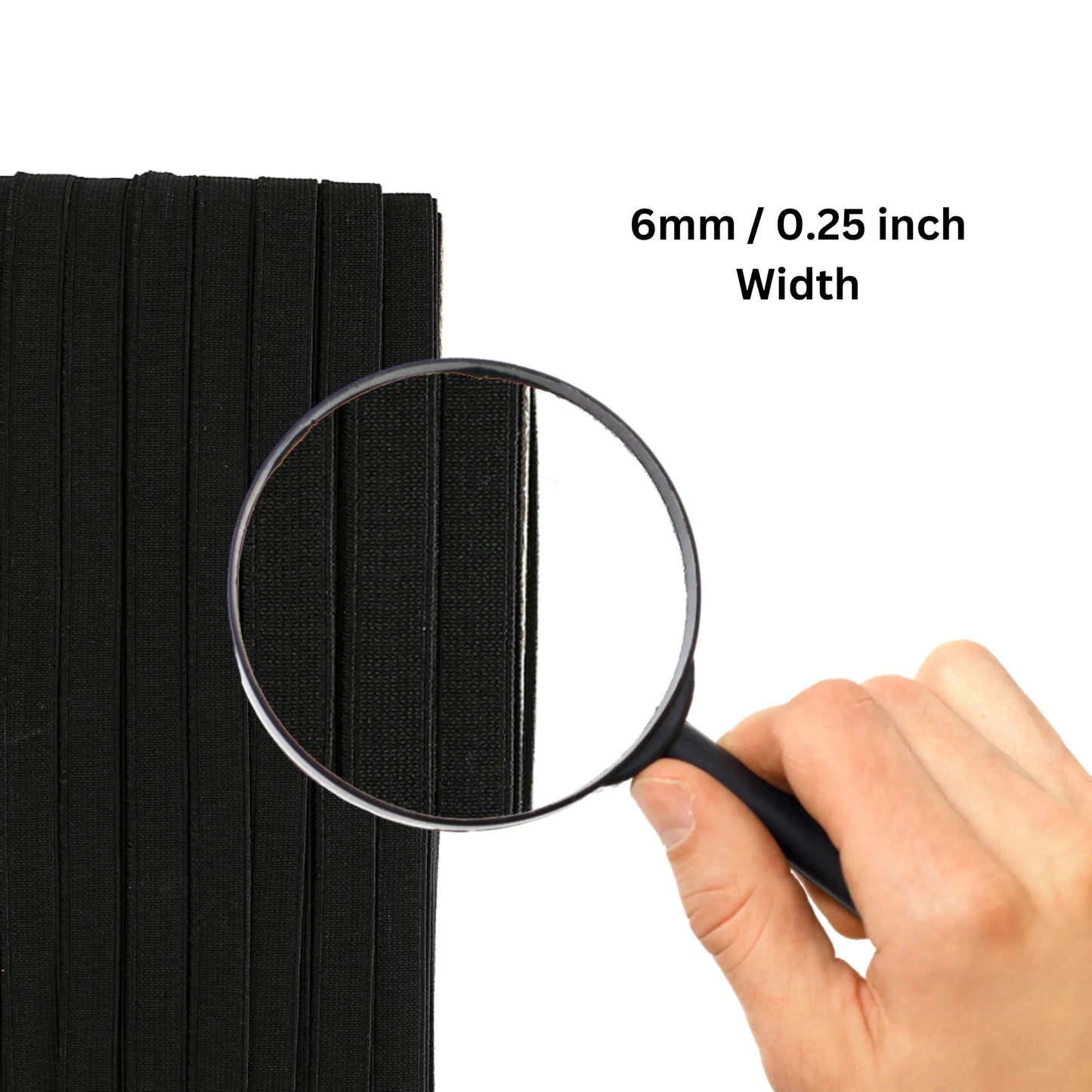 DAMODARAM Woven Elastic Band Heavy Stretch High Elasticity, Ideal for Tailoring, Sewing, Stitching Fashion Designing and other craft projects