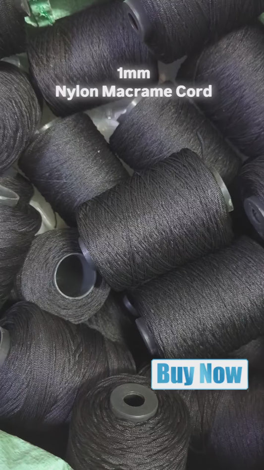 1mm Polyester Knitted Macrame Thread