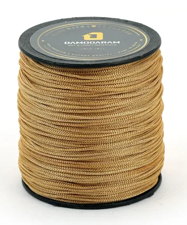 2mm Nylon Macrame Thread Cord/Dori For Art Craft & DIY Projects (Beige Chiku)