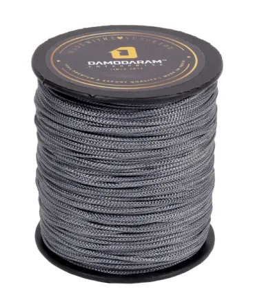 2mm Nylon Macrame Thread Cord/Dori For Art Craft & DIY Projects (Dark Grey)