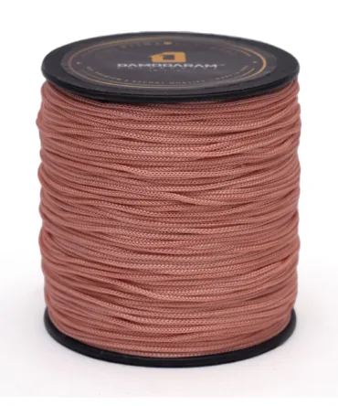2mm Nylon Macrame Thread Cord/Dori For Art Craft & DIY Projects (Peach)